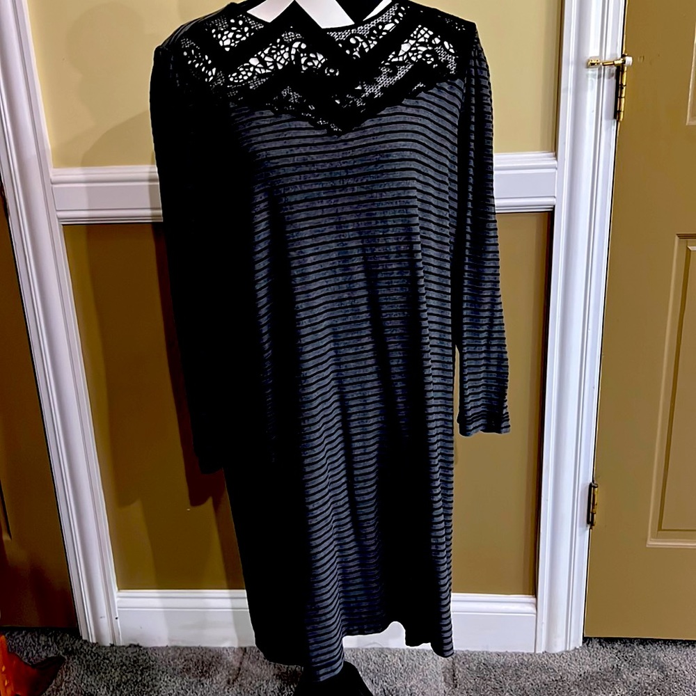 Loft Black Dress
